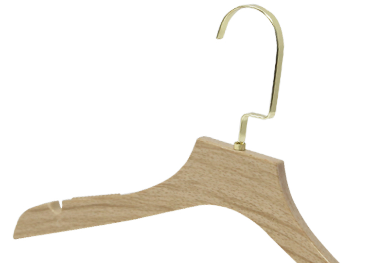 High-end Wooden Metal Hook Anti-slip Hanger