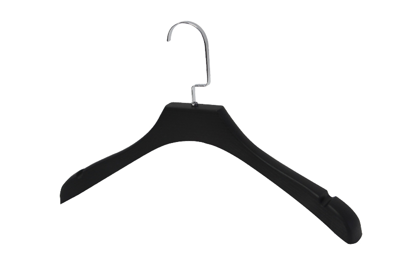 Black Anti-slip Lightweight Simple Plastic Hanger