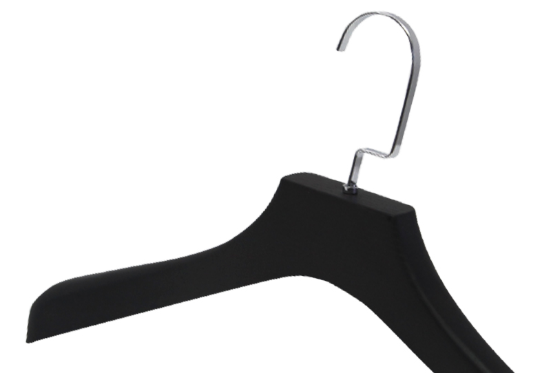 Black Classic Style Simple Plastic Hanger