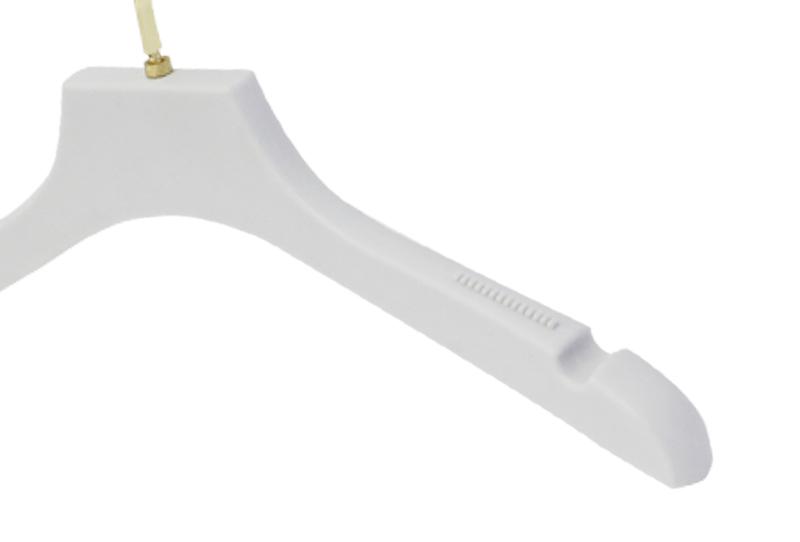 White Fashionable Simple Plastic Hanger