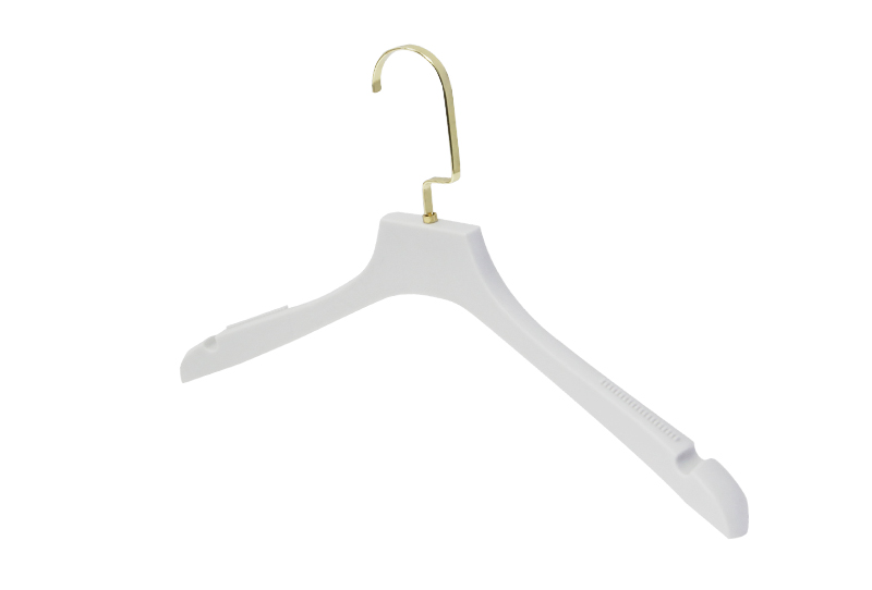 White Elegant Design Plastic Hanger