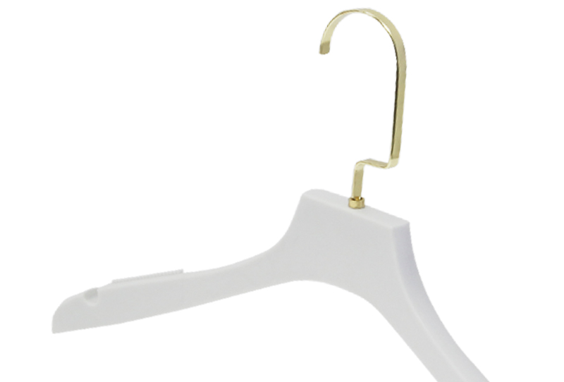 White Elegant Design Plastic Hanger