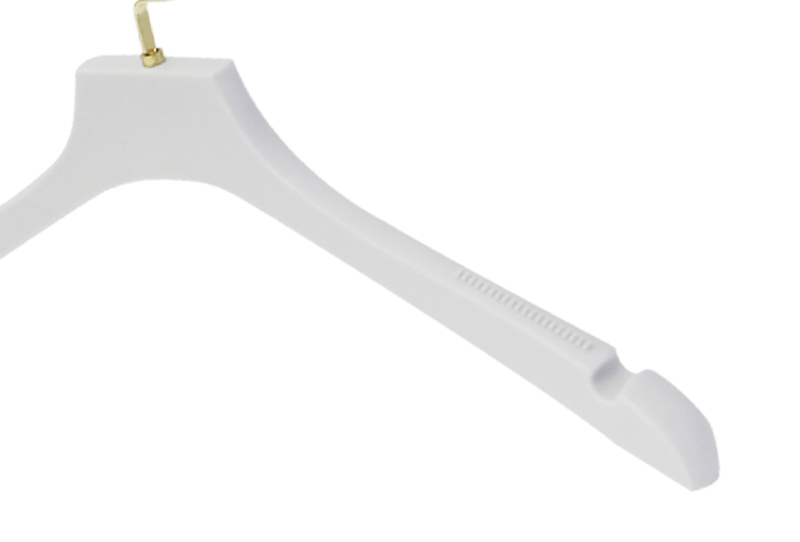 White Elegant Design Plastic Hanger