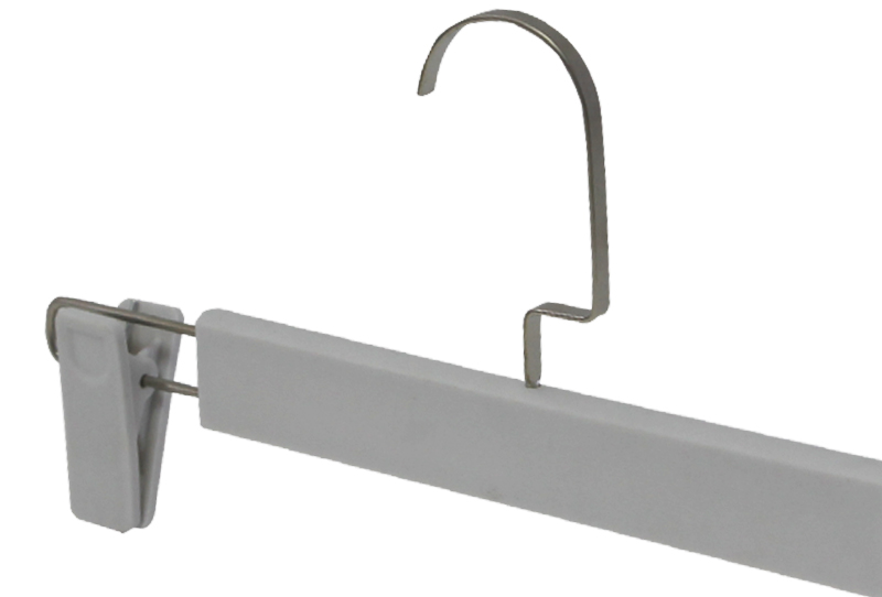 Light Grey Simple Modern Plastic Pants Hanger