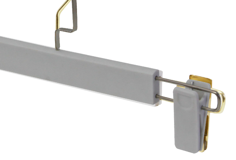 Light Grey Simple Modern Plastic Pants Hanger