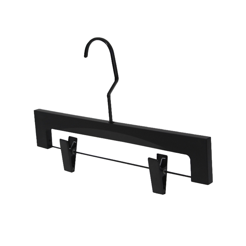 Black Fashionable Design Plastic Trouser Hanger