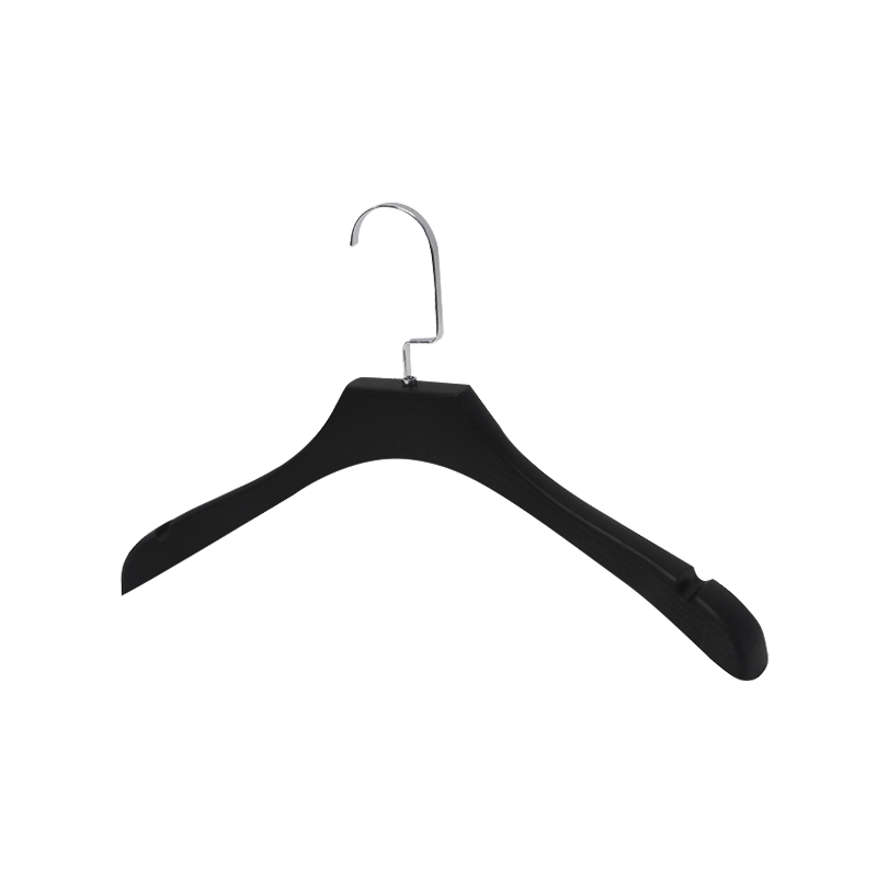 Black Anti-slip Lightweight Simple Plastic Hanger